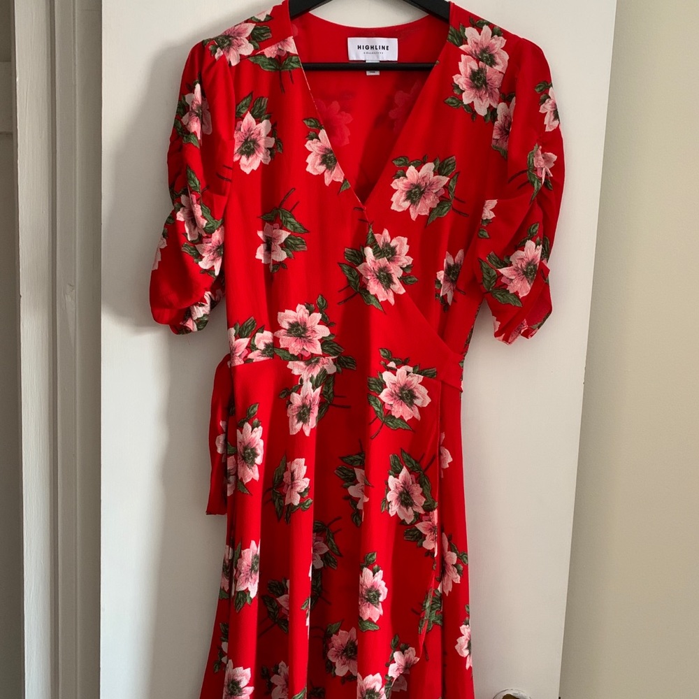 Floral mini dress